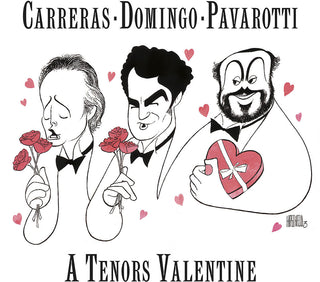 the album cover for PlÃ¡cido Domingo - Tenors Valentine
