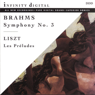 the album cover for Brahms/Liszt - Symphony 3 / Les Preludes