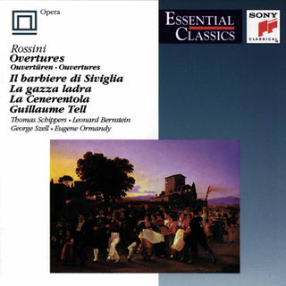 the album cover for Thomas Schippers - Overtures