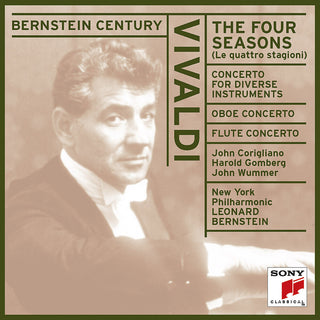 the album cover for Leonard Bernstein - Four Seasons / Concerto For Diverse Instruments