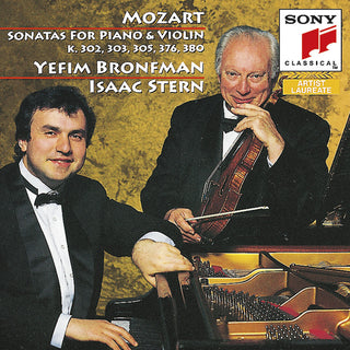 the album cover for YEFIM BRONFMAN - Violin Sonatas 2