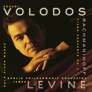 the album cover for ARCADI VOLODOS - Piano Concerto 3 / Solo Piano Works