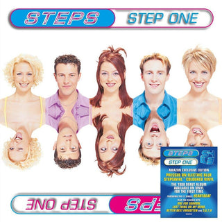 the album cover for Steps - Step One (Blue) [Colored Vinyl] [Limited Edition] (Ofgv) (Uk)