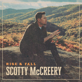 the album cover for Scotty McCreery - Rise & Fall