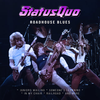 the album cover for Status Quo - Roadhouse Blues