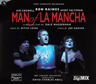 the album cover for Original Cast 2000 Covent Garden Music Festival - Man Of La Mancha: First Complete Recording