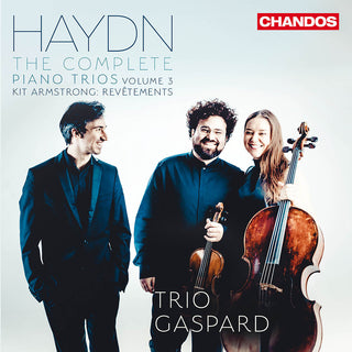 the album cover for Armstrong / Haydn / Trio Gaspard - Complete Piano Trios, Vol. 3