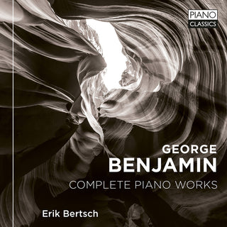 the album cover for Benjamin / Bertsch - Complete Piano Works