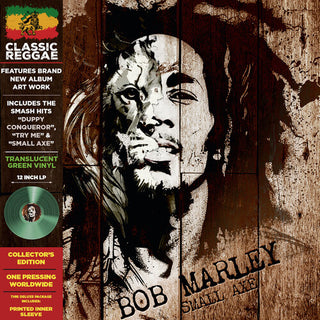 Bob Marley- Small Axe - Translucent Green (PREORDER)