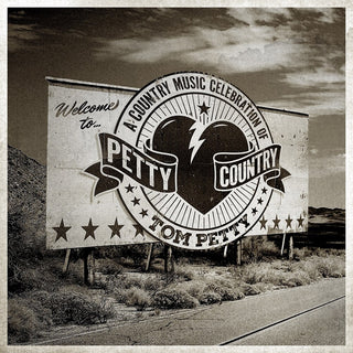 the album cover for Petty Country: A Country Music Celebration / Var - Petty Country: A Country Music Celebration / Var