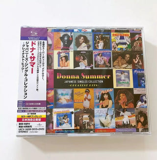 the album cover for Donna Summer - Japanese Singles Collection: Greatest Hits (W/Dvd)