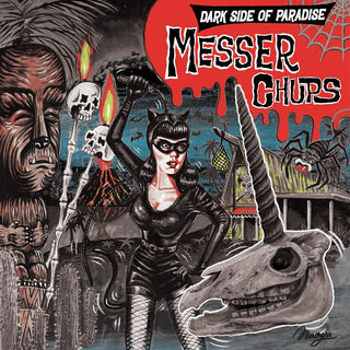 the album cover for Messer Chups - Dark Side Of Paradise