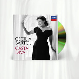 the album cover for Cecilia Bartoli - Casta Diva