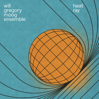 the album cover for Will Gregory Moog Ensemble - Heat Ray: The Archimedes Project