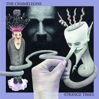 the album cover for Chameleons - Strange Times [Colored Vinyl] (Frpm) (Gry) (Trq) (Uk)