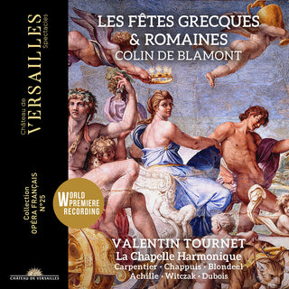 the album cover for Blamont / Dubois / Blondeel - Les Fetes Grecques Et Romaines