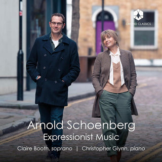 the album cover for Schoenberg / Booth / Glynn - Expressionist Music