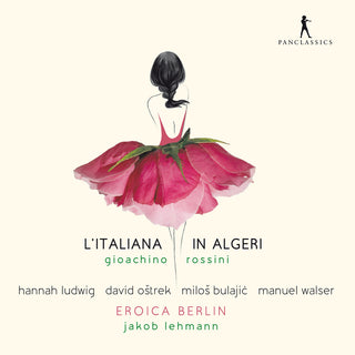 the album cover for Rossini / Ostrek / Lehmann - L Italiana In Algeri