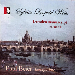 the album cover for Weiss / Beier - Dresden Manuscript, Vol. 1 - Paul Beier