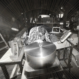 the album cover for Author & Punisher - Drone Machines