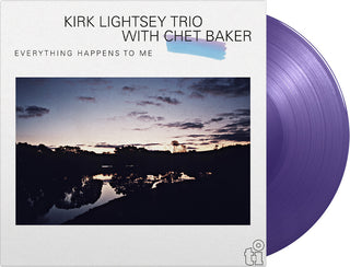 the album cover for Kirk Lightsey  Trio / Baker,Chet - Everything Happens To Me [Colored Vinyl] [Limited Edition] [180 Gram] (Purp)