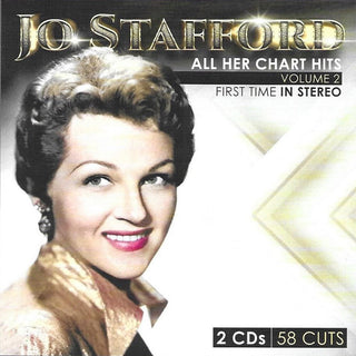 the album cover for Jo Stafford - All Her Chart Hits, Vol. 2 - First Time In Stereo