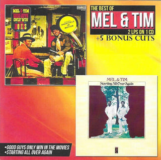 the album cover for Mel & Tim - Best Of Mel & Tim
