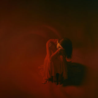 the album cover for Ghostly Kisses - Darkroom [LP]