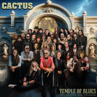 Cactus- Temple Of Blues - Influences & Friends (Red Vinyl, Reissue)