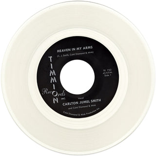 the album cover for Carlton Smith  Jumel / Cold Diamond & Mink - Heaven In My Arms [Clear Vinyl]