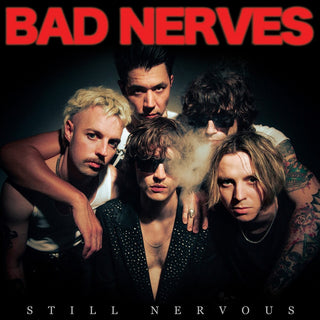 the album cover for Bad News - Still Nervous [Colored Vinyl] (Red)