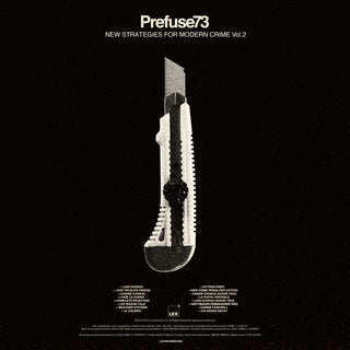 the album cover for Prefuse 73 - New Strategies For Modern Crime Vol. 2