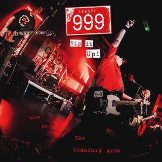 the album cover for 999 - Rip It Up! 999 Live At The Craufurd Arms