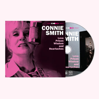 the album cover for Connie Smith - Love Prison Wisdom & Heartaches