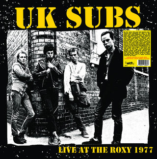 the album cover for Uk Subs - Live At The Roxy [Colored Vinyl] (Ylw) (Uk)
