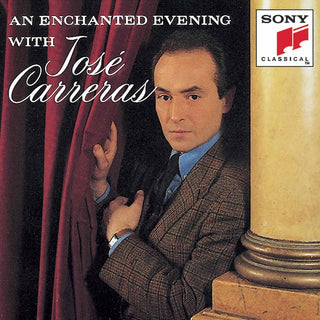 the album cover for Vocals Jose Carreras - Enchanted Evening With Jose Ca