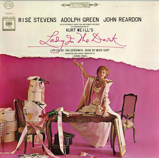 the album cover for Lady In The Dark - Original Cast Recording 1963