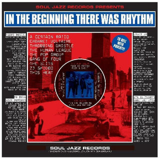 the album cover for Soul Jazz Records Presents - In The Beginning There Was Rhythm
