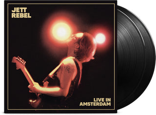 the album cover for Jett Rebel - Live In Amsterdam (Blk) [180 Gram] (Hol)