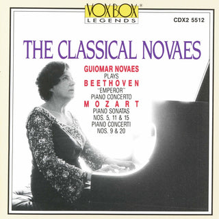 the album cover for Guiomar Novaes - Classical Novaes