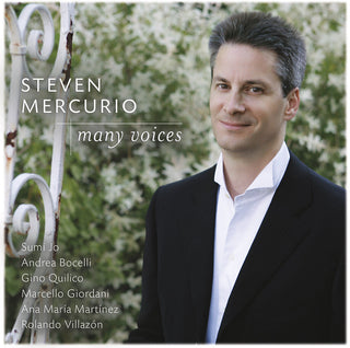 the album cover for Steven Mercurio - Many Voices