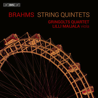 the album cover for Brahms / Maijala / Gringolts Quartet - String Quintets (Hybr)