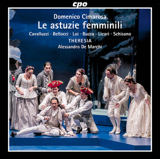 the album cover for Cimarosa / Palomba / Bellocci - Le Astuzie Femminili