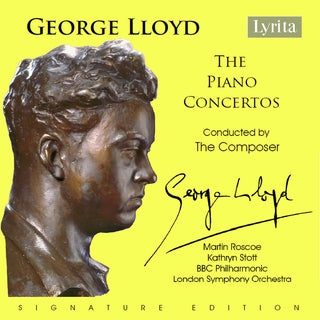 the album cover for Lloyd / Roscoe / London Symphony Orchestra - Piano Concertos