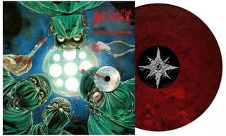 Autopsy- Severed Survival: 35th Anniversary - Green Sleeve, 140gm Red & Black Marble Vinyl (PREORDER)
