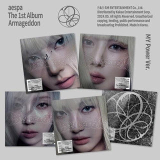 Aespa- Armageddon - My Power Version (Random Cover) (Sticker, Photo Book, Photo / Photo Card, Postcard, Poster)