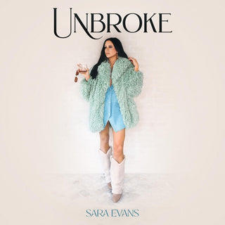 the album cover for Sara Evans - Unbroke