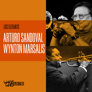 the album cover for Arturo Sandoval  / Marsalis,Wynton - Los Elefantes (Mod)