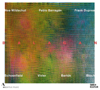 the album cover for Bartok / Barragan - Balagan