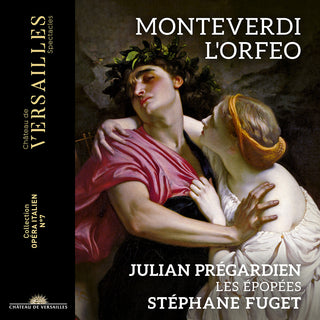 the album cover for Monteverdi / Pregardien - L'orfeo